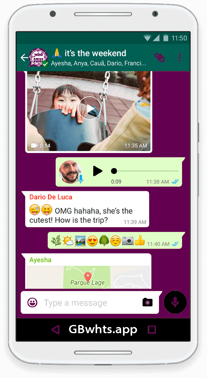 Descargar Ultima Version De WhatsApp GB 2018
